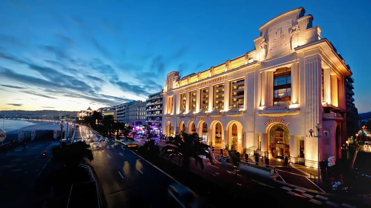 Palais de la mediterranée Nice 